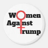 Vrouwen tegen de magneet van Trump (Voorkant)