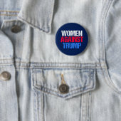 Vrouwen tegen Donald Trump Ronde Button 5,7 Cm (In situ)