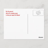 Vrouwen tegen Mitt Briefkaart (Achterkant)