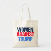 Vrouwen tegen Trump 2024 Verkiezingen Tote Bag (Voorkant)