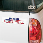 Vrouwen tegen Trump Bumpersticker (Op Truck)