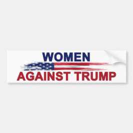 Vrouwen tegen Trump Bumpersticker