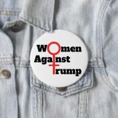 Vrouwen tegen Trump Button (In situ)