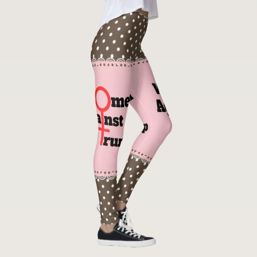 Vrouwen tegen Trump Leggings (Rechts)