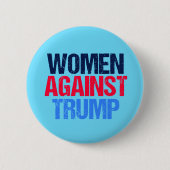 Vrouwen tegen Trump Ronde Button 5,7 Cm (Voorkant)