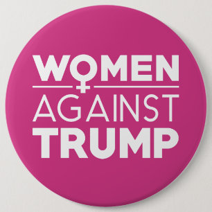 Vrouwen tegen Trump Ronde Button 6,0 Cm