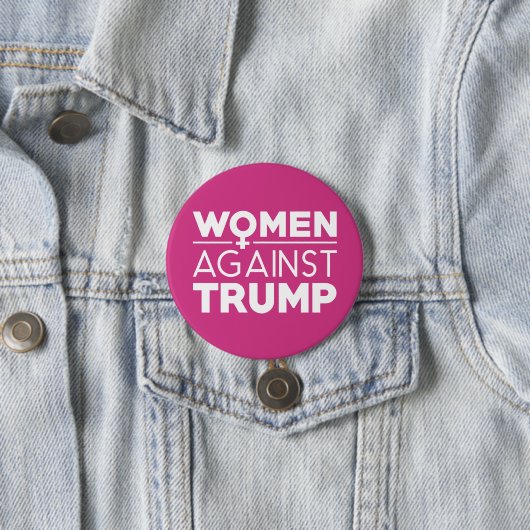 Vrouwen tegen Trump Ronde Button 7,6 Cm (In situ)