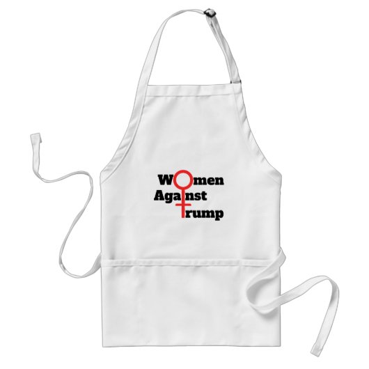 Vrouwen tegen Trump Schort (Voorkant)