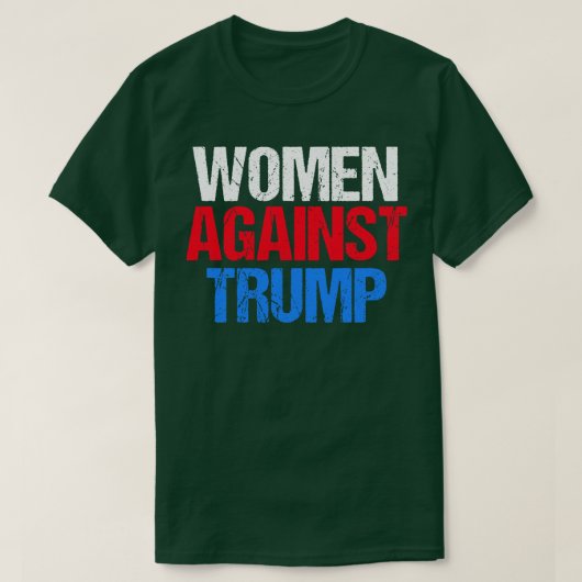 Vrouwen tegen Trump T-shirt (Design voorkant)