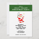 Vrouwen Tennis Vakantie Party Kaart (Voorkant)