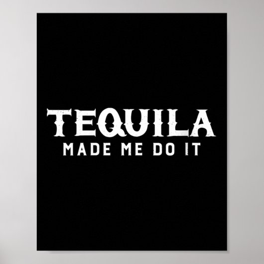 Vrouwen tequila liet me het doen Cinco de Mayo dri Poster (Voorkant)