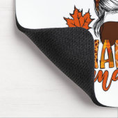 Vrouwen Thanksgiving Messy Bun Hair Herfst Mama Muismat (Hoek)