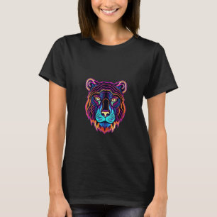 Vrouwen Tijger Prin Zoo Dierlijk Kostuum Wildlife T-shirt