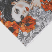  Vrouwen Tissue Papier voor Decoupage Crafting (Detail)