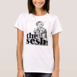 Vrouwen "Todd Kessler in The Sesh" Witte T-shirt