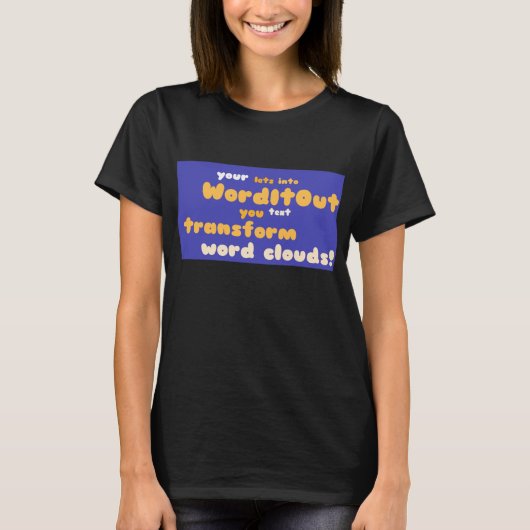 Vrouwen Topjes: voorste lay-out T-shirt (Voorkant)