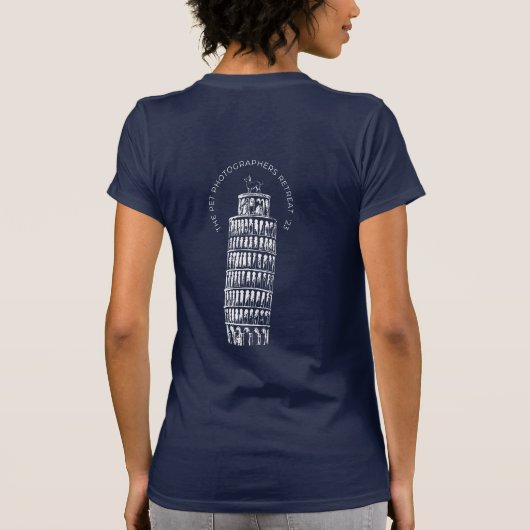 Vrouwen - Toscane Retreat 2023 T-shirt (Achterkant)