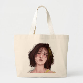Vrouwen Totebag Schattigee illustratie voor vrouwe Grote Tote Bag