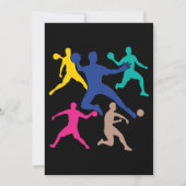 vrouwen trefbal Speler voor mannen Gaga Ball trefb Kaart (Voorkant)