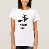 Vrouwen trendy stijlvol voor haar schattige Hallow T-shirt (Voorkant)