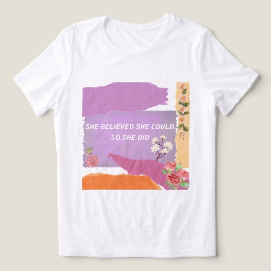vrouwen Tri-Blend shirt (Design voorkant)