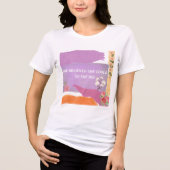 vrouwen Tri-Blend shirt (Voorkant)