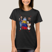 Vrouwen Trots Puerto Ricaans Venezuela Roots Born  T-shirt (Voorkant)