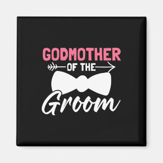 Vrouwen Trouwfeest Groomsmen Partij Godmother van Magneet