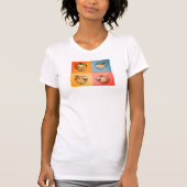 Vrouwen TShirt Rock in Ramen Aziatische stijl (Voorkant)