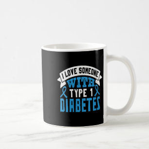Vrouwen Type 1 Diabetes Love Juvenile Diabetes Bla Koffiemok