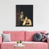 Vrouwen uit Galicië op het raam, 1670 Canvas Afdruk (Insitu (Woonkamer))