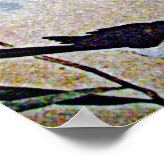 Vrouwen uit Tang Dynasty Chinese  kunst Poster (Hoek)