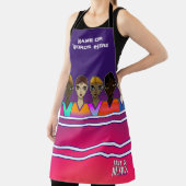 Vrouwen Uitgelijnd All-Over Print Schort (Insitu)