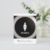 Vrouwen - Uitvoerende beslissingen maken Briefkaart (Staand voorkant)
