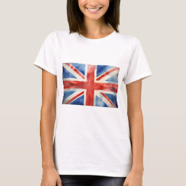 vrouwen union jack t-shirt