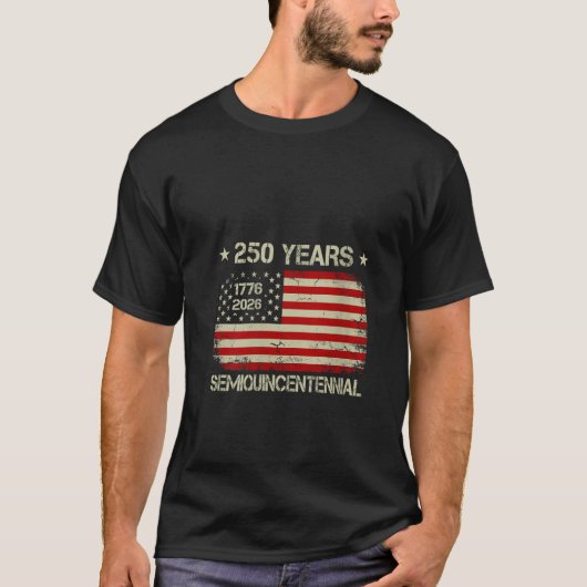 Vrouwen USA Semiquincentennial 250th Jubileum Am T-shirt (Voorkant)