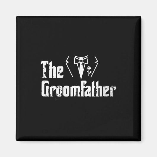 Vrouwen Vader van de bruidegom Bruidegom Bruidegom Magneet (Voorkant)
