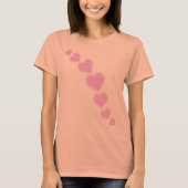 Vrouwen Valentijns Shirt Lady's Organic T-shirts (Voorkant)
