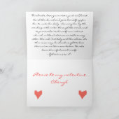 Vrouwen Valentijnsdag Efeziërs 5:25-28 Feestdagen Kaart (Binnen)