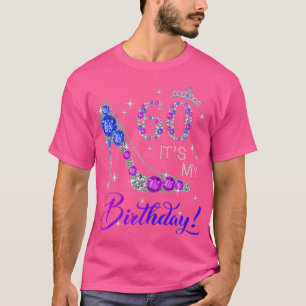 Vrouwen van 60 jaar Het cadeau van mijn verjaardag T-shirt