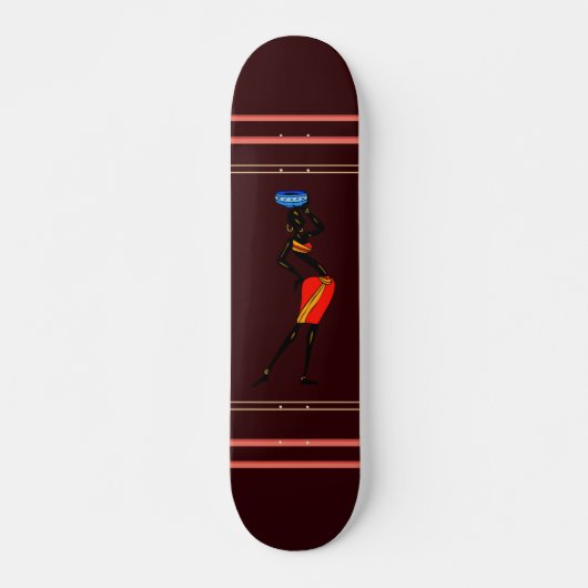 Vrouwen van Afrika Skateboard (Voorkant)