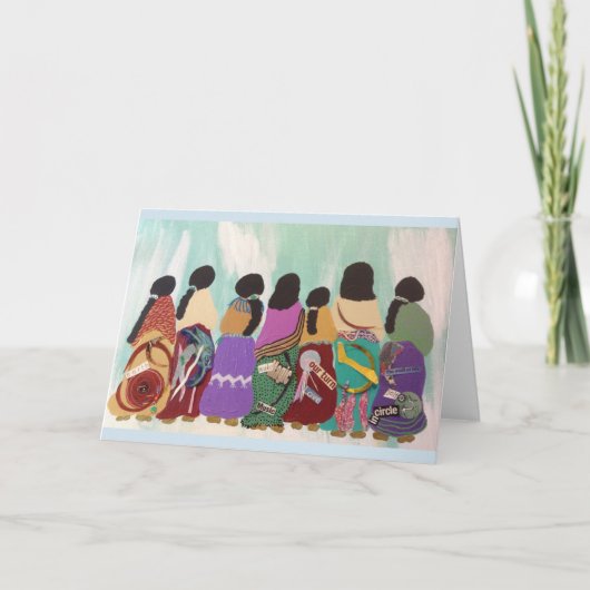 Vrouwen van alle mogelijkheden wenskaart kaart (Voorkant)