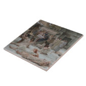 Vrouwen van Amphissa (het oude Griekenland) Tegeltje (Zijkant)