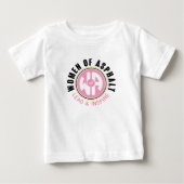 Vrouwen van Asfalt Baby T-Shirt (Voorkant)