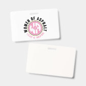 Vrouwen van Asfalt Badge (Voor- en achterkant)