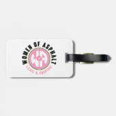 Vrouwen van Asfalt Bagagelabel (Achterkant horizontaal)