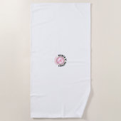 Vrouwen van Asfalt Beach Handdoek (Voorkant)