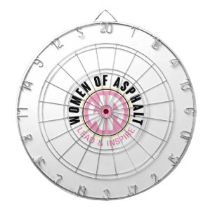 Vrouwen van Asfalt Dart Board Dartbord