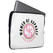 Vrouwen van Asfalt Electronics Bag Laptop Sleeve (Voorkant Rechts)