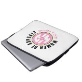 Vrouwen van Asfalt Electronics Bag Laptop Sleeve (Voorkant onderkant)